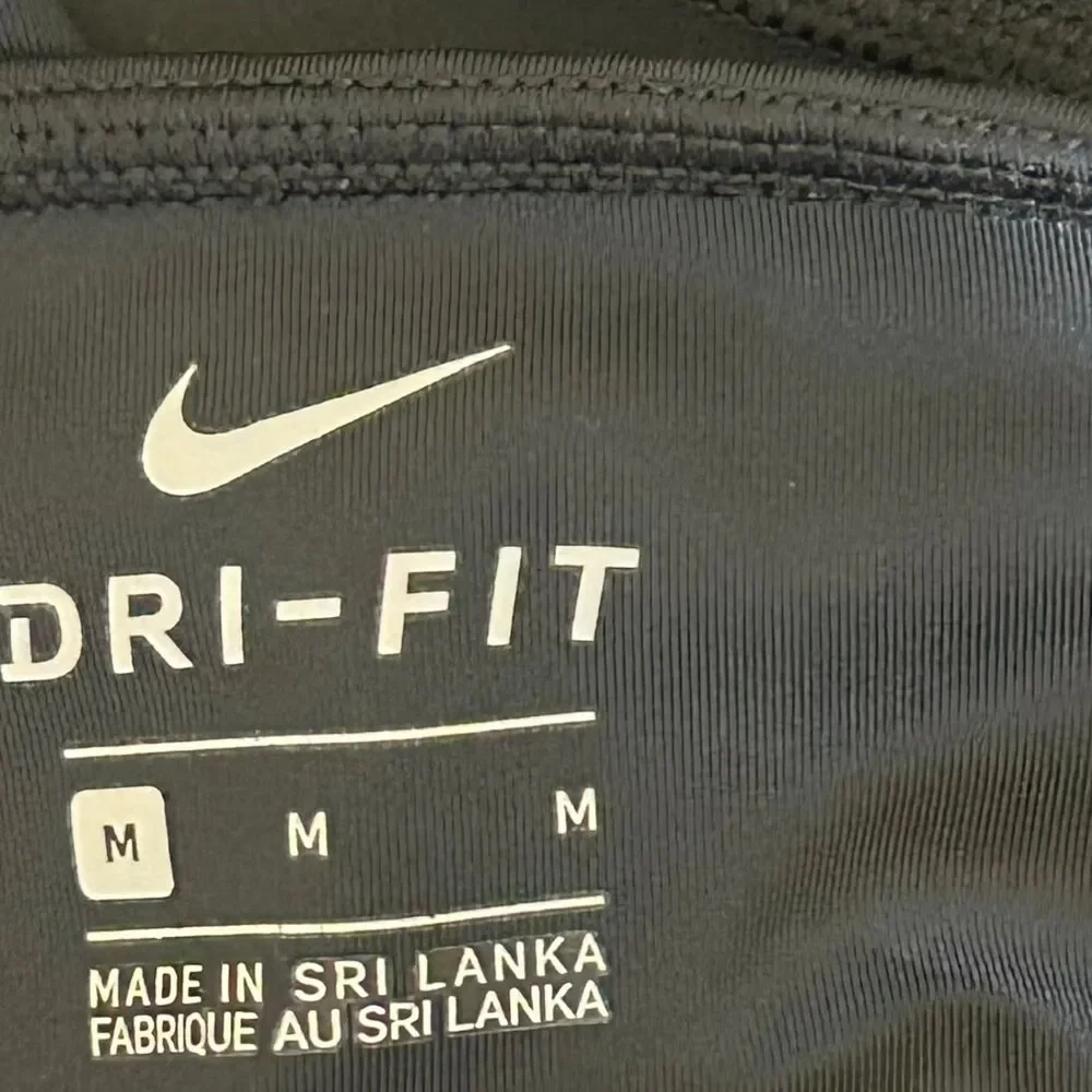 Nike Women's Fly Victory Blk Tight Training Pants Sheer Sz Med 933812-010